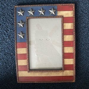 Americana 4th Of July Patriotic picture frame 3.5x5.5